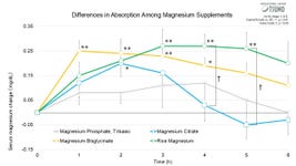 Tsuno Rice Fine Chemicals: Differences in Absorption Among Magnesium Supplements