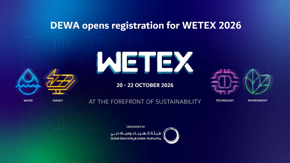 DEWA Launches Registration for WETEX 2026 Event