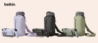 Belkin expands Nintendo Switch 2 accessories ecosystem with new Charging Grip and Travel Bag