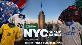 Empire State Building Observation Deck Celebrates Soccer with World’s Most Iconic Soccer Jersey Exhibit, Custom ESB Jerseys, Player Visits, Lightings, and More