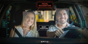 Aptiv’s Advanced Occupancy Classification (AOC) is the industry's first camera-only occupant detection system. It leverages AI and computer vision to classify occupants based on parameters such as height, weight, and body position.