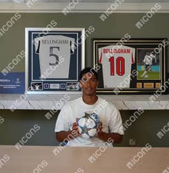 Jude Bellingham Signed 2026 UCL Football.