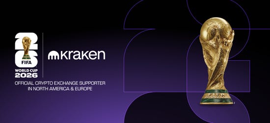 Kraken the Official Exchange Supporter of the FIFA World Cup 2026™