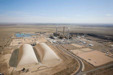 Image: Rendering of Energy Dome’s energy storage system located at the Coronado Generating Station site