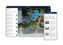 Pictured: RealTime Reservation's dynamic booking interface allows hotel guests to select and reserve pool and beach amenities by location, date, and availability, streamlining ancillary revenue management for properties of any size. Courtesy of RealTime Reservation