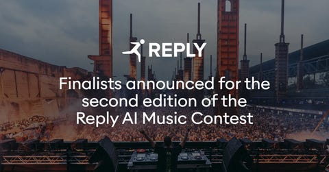 Finalists announced for the second edition of the Reply AI Music Contest, the international competition exploring the relationship between AI and live performance