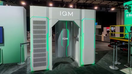 IQM Radiance quantum computer at HPE Discover Las Vegas 2026