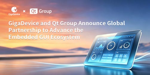 GigaDevice and Qt Group Announce Global Partnership to Advance the Embedded GUI Ecosystem