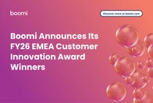 Boomi Announces Its FY26 EMEA Customer Innovation Award Winners