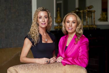 Chanelle McCoy M.A, B.Sc. Management Founder & CEO of Chanelle McCoy Health (Left) & Caroline Coen B.Sc., MSc., L.LM: Co-Founder & CSO (Right).
