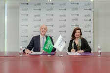 Left to right, James Bicknell, Group Chief Executive Officer at Multiply Media Group - Alison Rehill-Erguven, Chief Executive Officer of Cenomi Centers (Photo: AETOSWire)