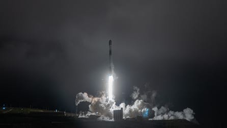 The successful launch of Falcon 9 ©SpaceX