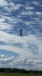 Dryad Silvaguard Observation Drone flying. The drone can autonomously fly to a wildfire detected by a Silvanet Wildfire Sensor and precisely geolocate the fire with infrared sensors.