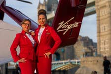 The future of urban travel: Joby Aviation's electric air taxi, in partnership with Virgin Atlantic, on display at Potters Fields Park, Tower Bridge, during its UK public debut, 10-12 July. Credit: Joby Aviation