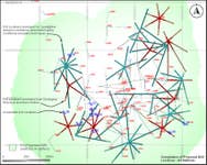 Figure 2: Compilation of proposed drill locations from all three independent target methods. Spatial convergence at four locations underpins the 2026 drill program selection.