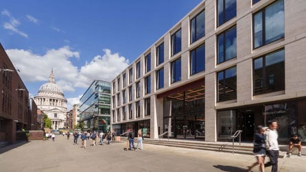 Morningstar’s new office at One Millennium Bridge, by St Paul’s, London.